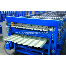 ISO / SGS Bersertifikat Double Layer Roll Forming Membuat Mesin